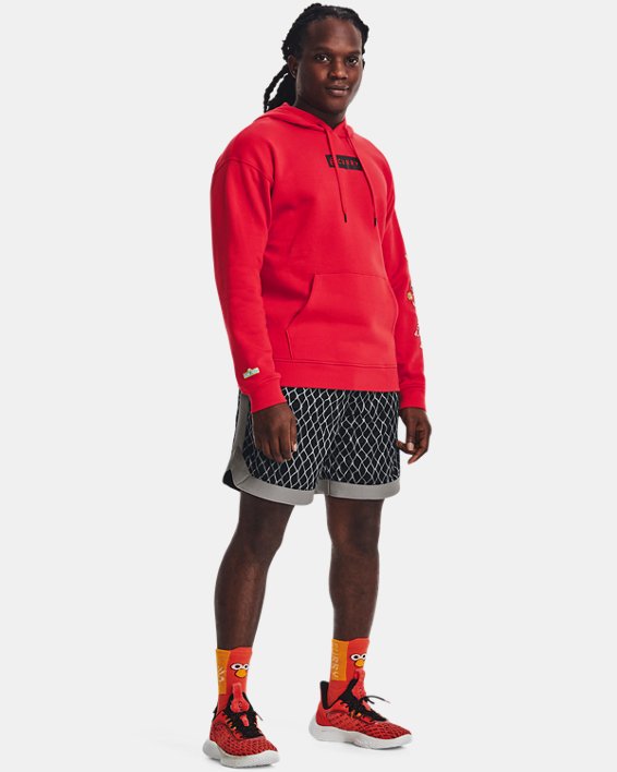 เสื้อฮู้ด Curry Elmo Dribble สำหรับผู้ชาย, Red, pdpMainDesktop image number 3